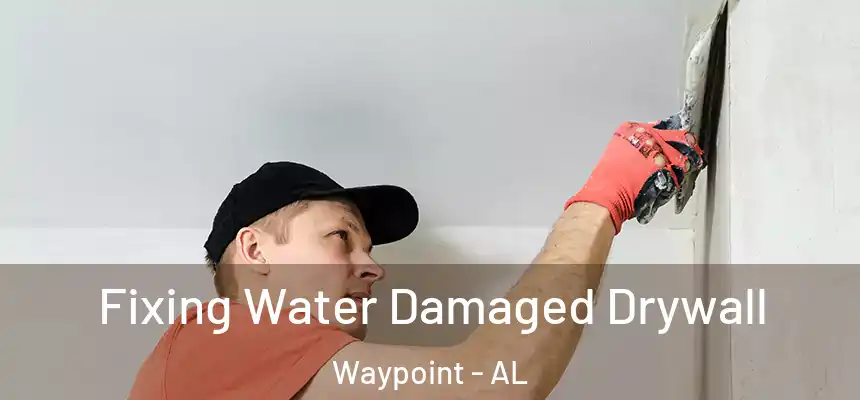  Fixing Water Damaged Drywall Waypoint - AL