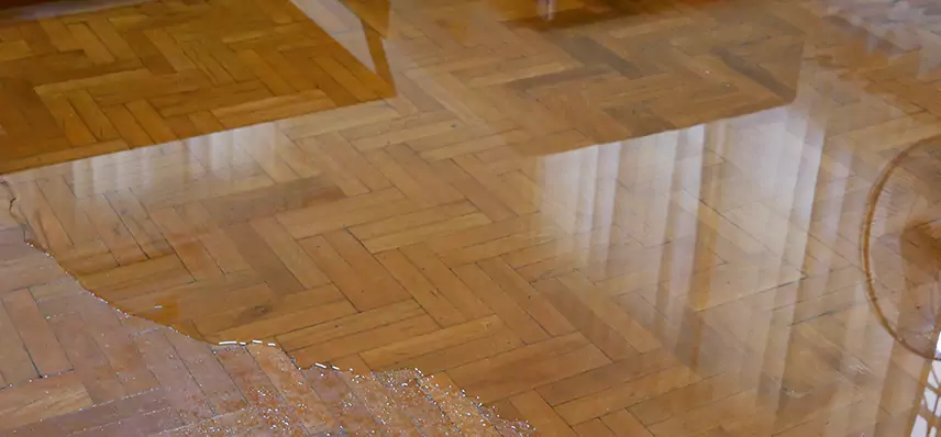 Laminate Wood Floor Water Damage Repair in Waypoint